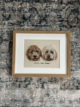 Load image into Gallery viewer, Felt Pet Portrait (Two Pets)