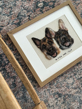 Load image into Gallery viewer, Felt Pet Portrait (Two Pets)