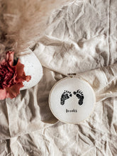 Load image into Gallery viewer, Footprints Embroidery