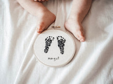 Load image into Gallery viewer, Footprints Embroidery