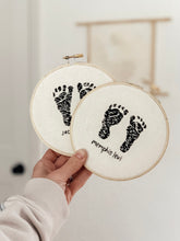Load image into Gallery viewer, Footprints Embroidery