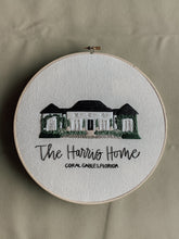 Load image into Gallery viewer, Custom Home Embroidery Hoop