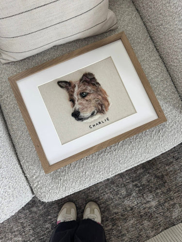 Felt Pet Portrait