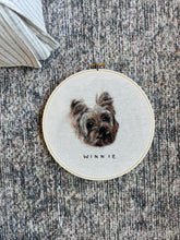 Load image into Gallery viewer, Felt Pet Portrait (Embroidery Hoop)
