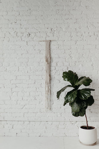 Long Macrame Wall Hanging