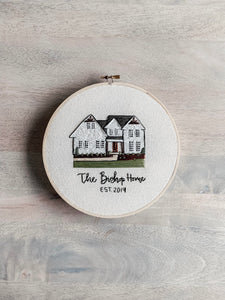Custom Home Embroidery Hoop