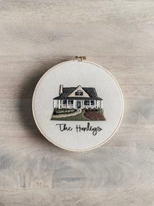 Custom Home Embroidery Hoop
