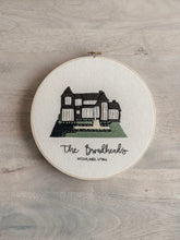 Load image into Gallery viewer, Custom Home Embroidery Hoop
